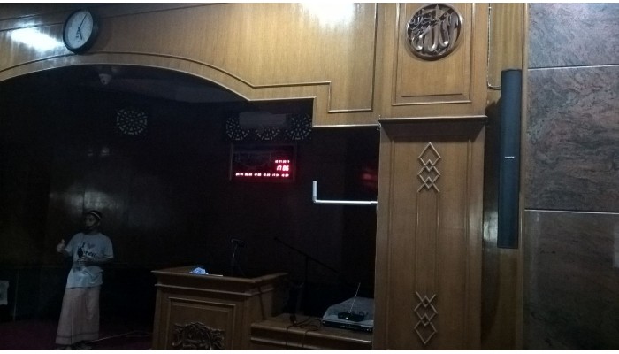 Instalasi Speaker Masjid